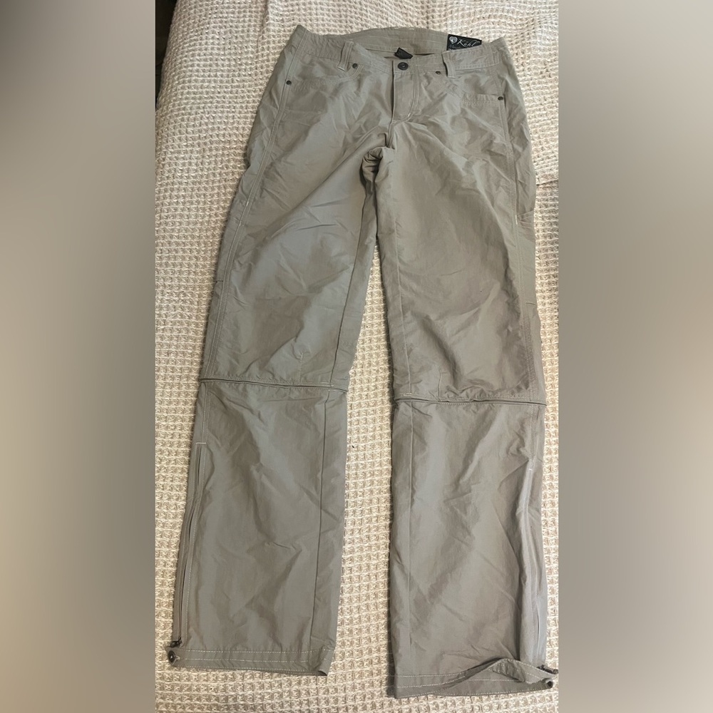 Kuhl hiking pants zip off